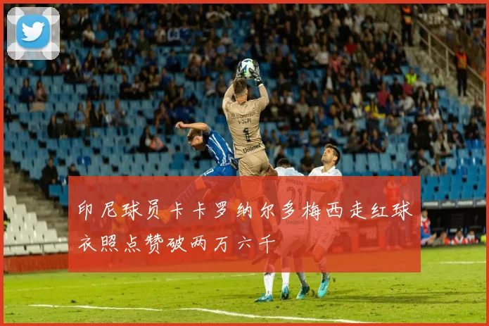 印尼球员卡卡罗纳尔多梅西走红球衣照点赞破两万六千